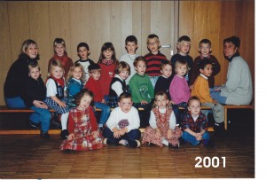 Kindergarten 2001