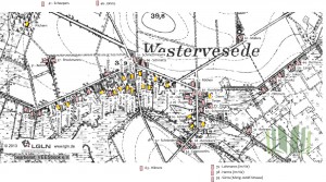 Wv 60 Höfe vor 1860 - Karte